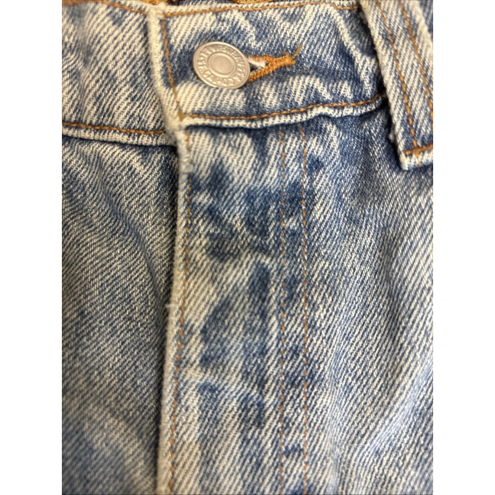 Vtg Levis Cut Off Jean Shorts High Rise Distressed Womens Sequel 30” Waist - Picture 5 of 6